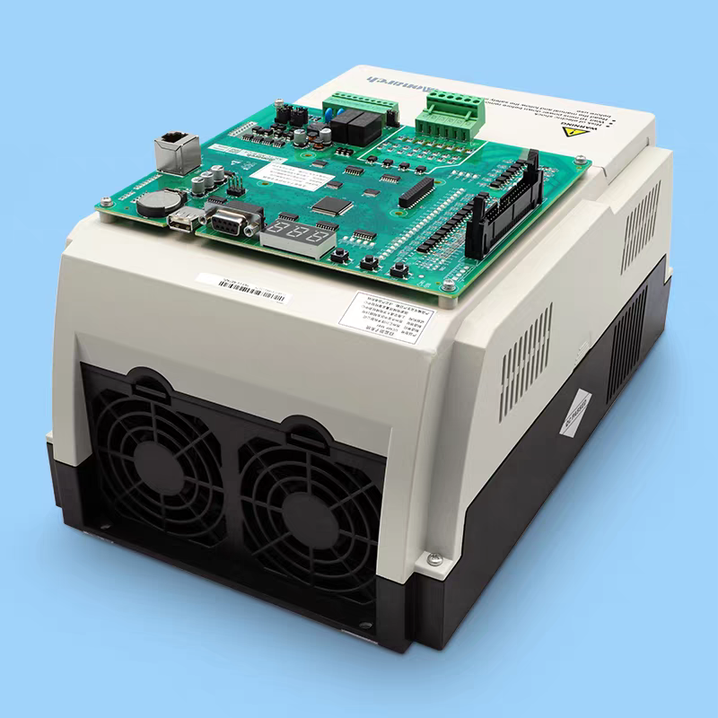 Monarch NICE-L-C Series Elevator Inverter Drive - Side View