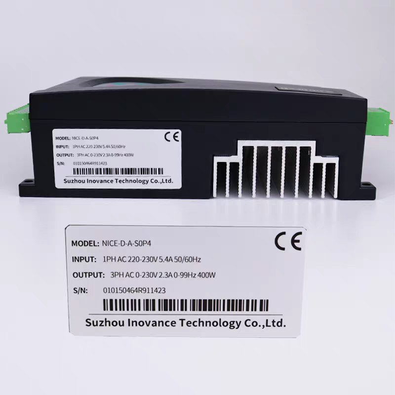 Inovance NICE-D-A elevator controller label specifications