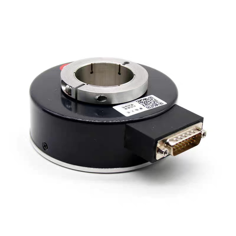 Shenghao EL-A1A38-7LNBI/1024-JRE hollow shaft rotary encoder connector view
