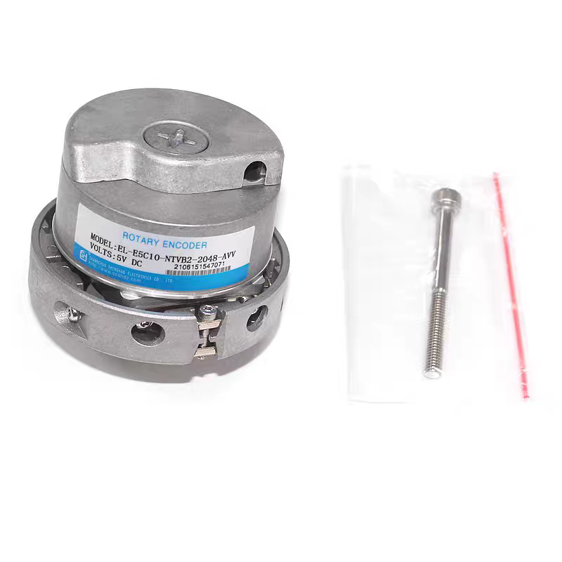Shenghao EL-E5C10 elevator encoder with mounting bolt and cable