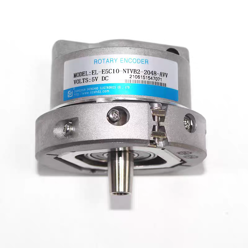 Shenghao EL-E5C10 NTVB2-2048-AW 5V elevator rotary encoder front view