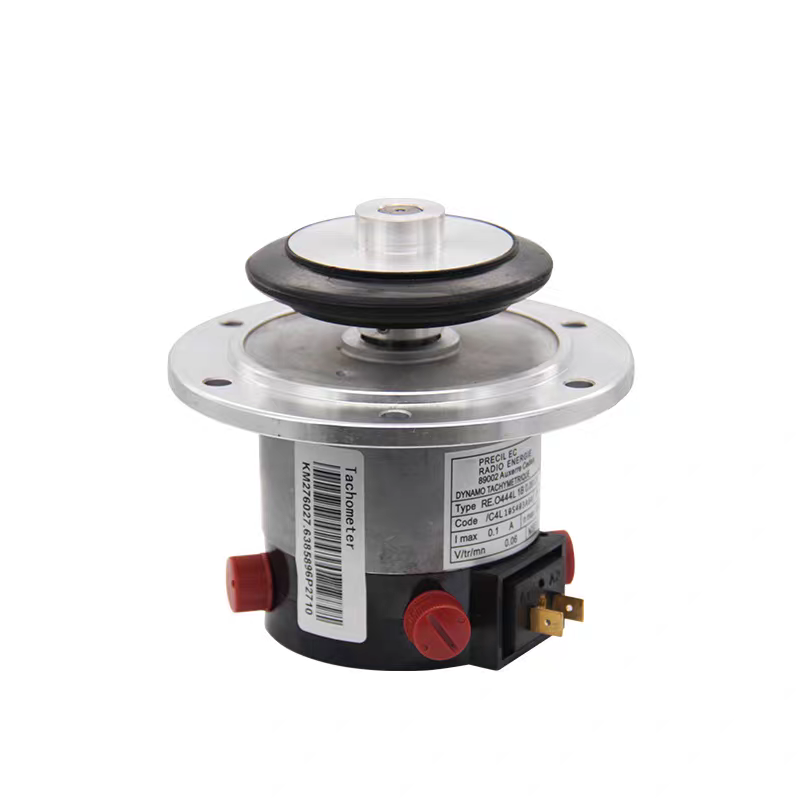 Elevator tachometer generator compatible with KONE KM276027 front view