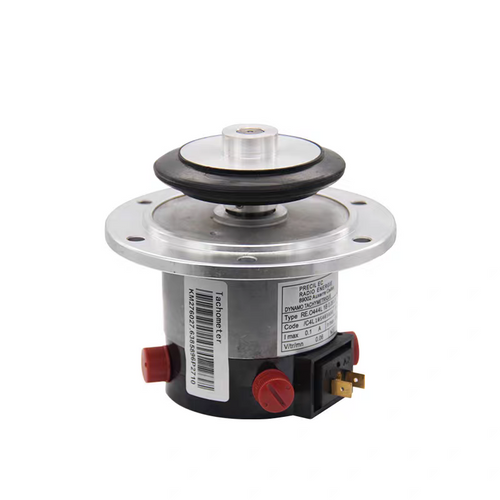Elevator tachometer generator compatible with KONE KM276027 front view