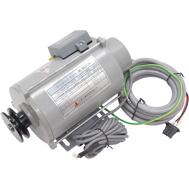 SE-JR ERB-8--4 elevator door motor with pulley and cable