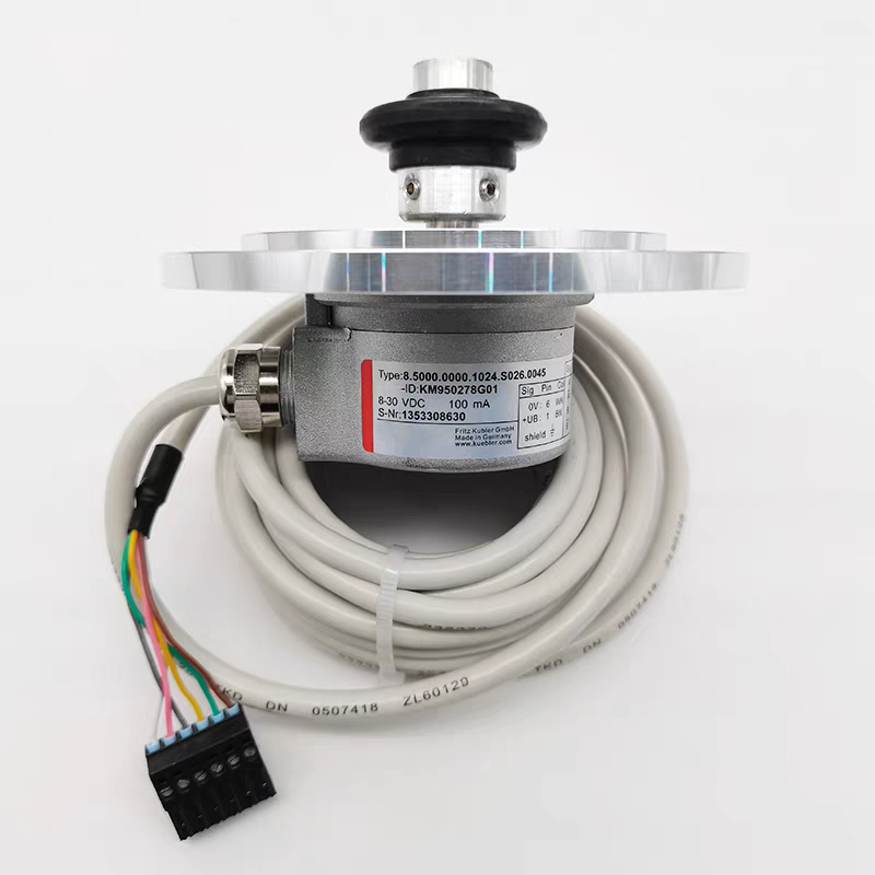 KM950278 series elevator encoder side view