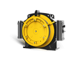 FWD GETM H series freight elevator gearless traction machine - white background product photo